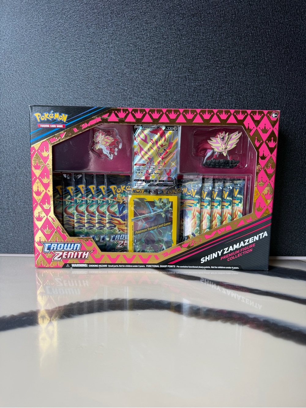Pokémon TCG Crown Zenith Shiny Zamazenta Premium Collection